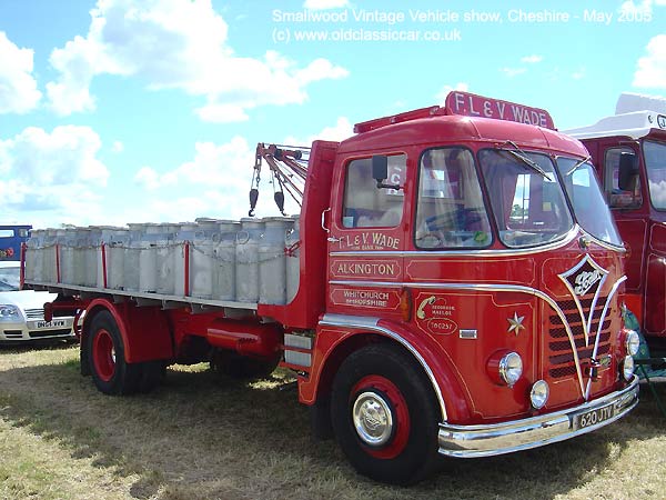 Flatbed lorry from Foden