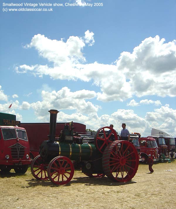 Traction engine from Steam