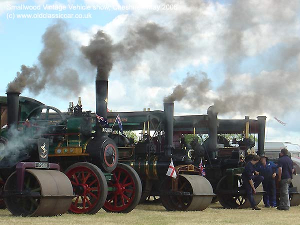 Traction engines from Steam