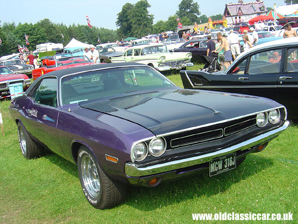 Antique Dodge Challenger photo.