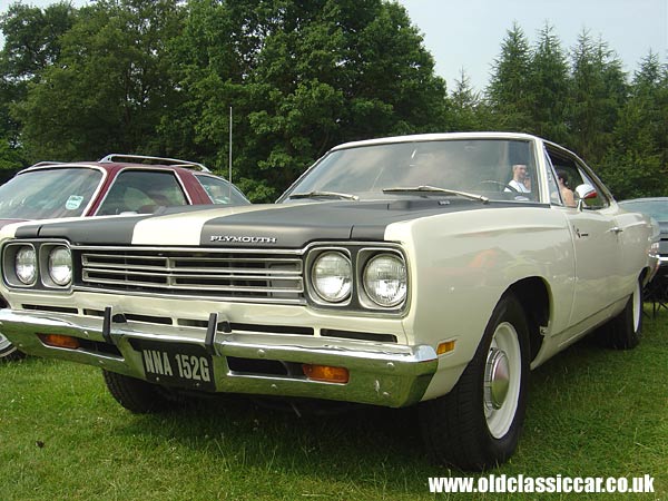 Antique Plymouth Road Runner photo.