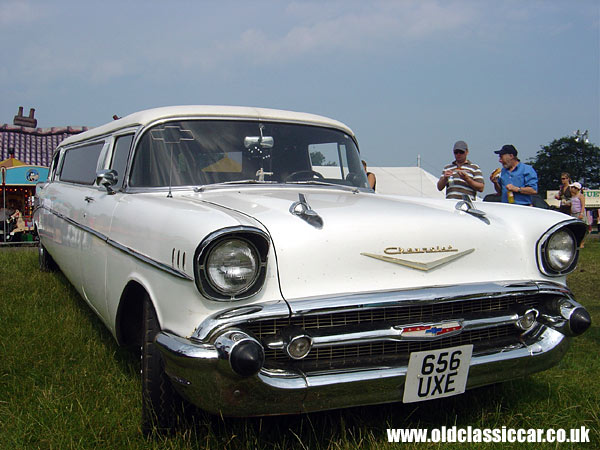 Antique Chevrolet Bel Air Limo photo.