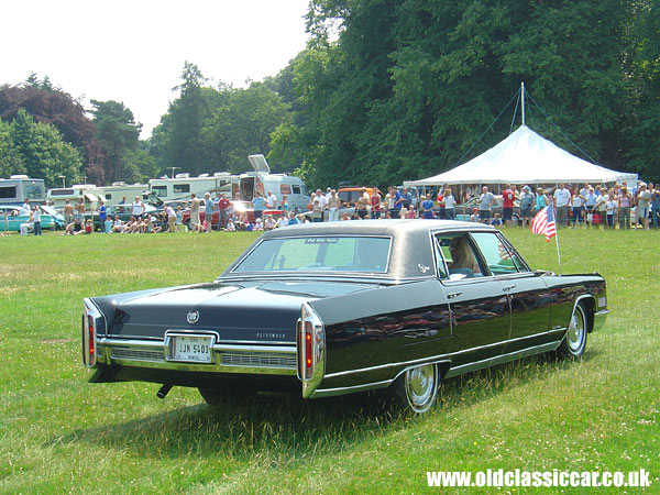 Antique Cadillac Fleetwood photo.