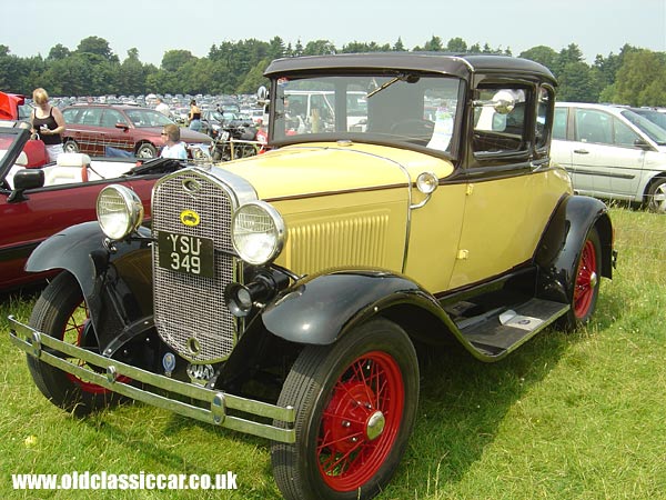 Antique Ford Model A photo.