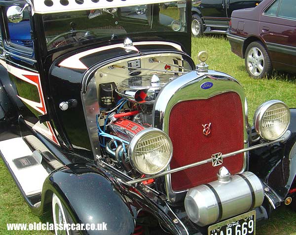 Antique Ford Hot rod photo.