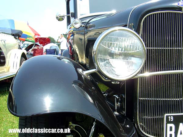 Antique Ford Hot rod photo.