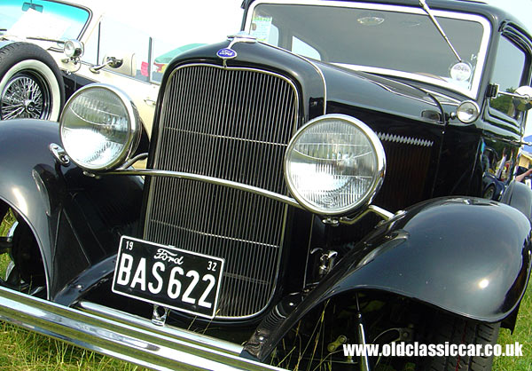 Antique Ford Hot rod photo.