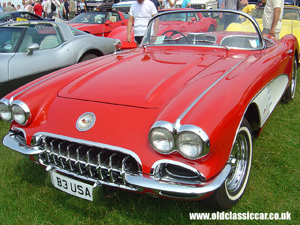 Antique Chevrolet Corvette photo.