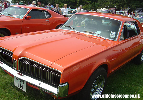 Antique Mercury Cougar photo.