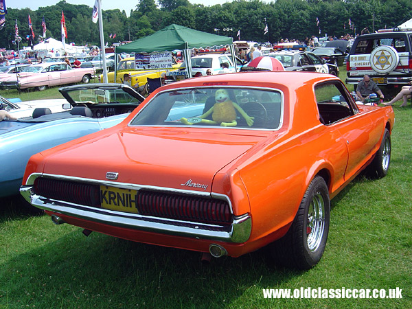 Antique Mercury Cougar photo.