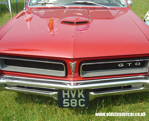 Antique Pontiac GTO photo.