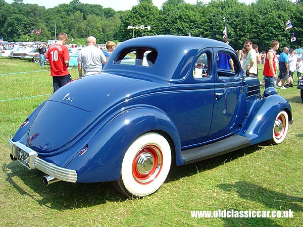 Antique Ford Hot rod photo.