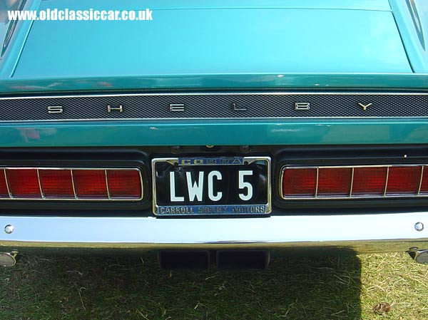 Antique Shelby Mustang photo.