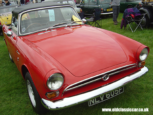 Sunbeam Alpine that I saw at Tatton in June 05.