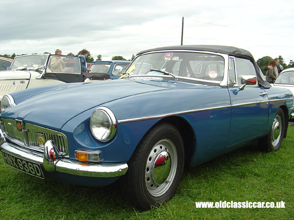 MG MGB roadster that I saw at Tatton in June 05.