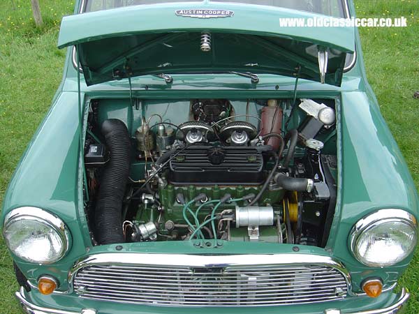 Austin Mini Cooper that I saw at Tatton in June 05.