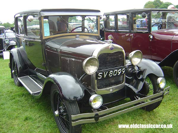 Ford Model A that I saw at Tatton in June 05.