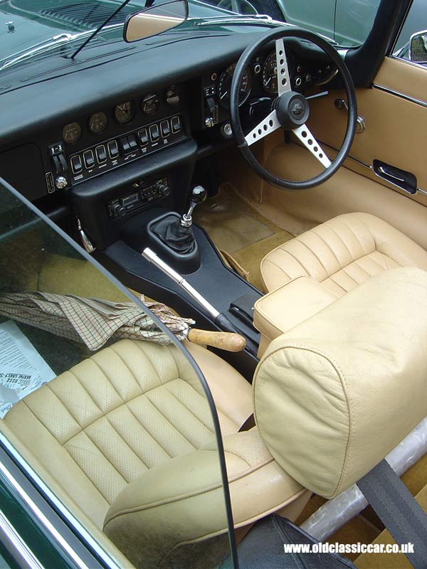 Jaguar E-Type V12 that I saw at Tatton in June 05.