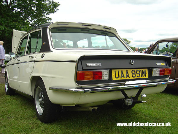 Triumph Dolomite Sprint that I saw at Tatton in June 05.