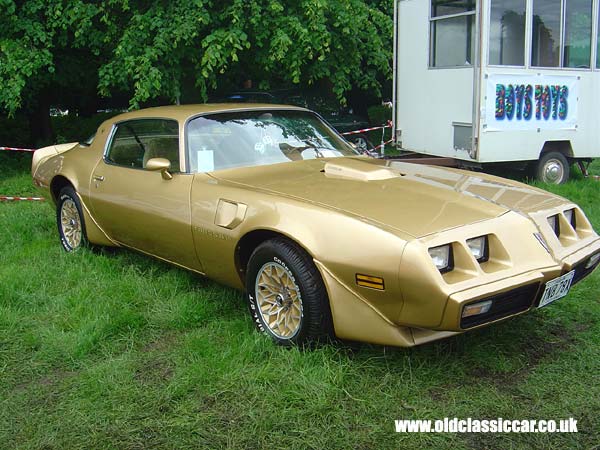 Pontiac Firebird Trans Am that I saw at Tatton in June 05.