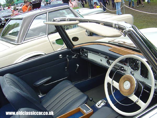 Mercedes SL that I saw at Tatton in June 05.