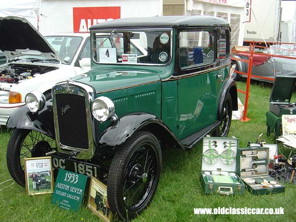 Austin Seven that I saw at Tatton in June 05.