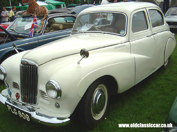 Sunbeam-Talbot 90 saloon that I saw at Tatton in June 05.