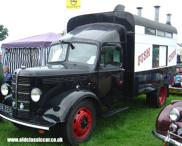 Bedford chip van that I saw at Tatton in June 05.