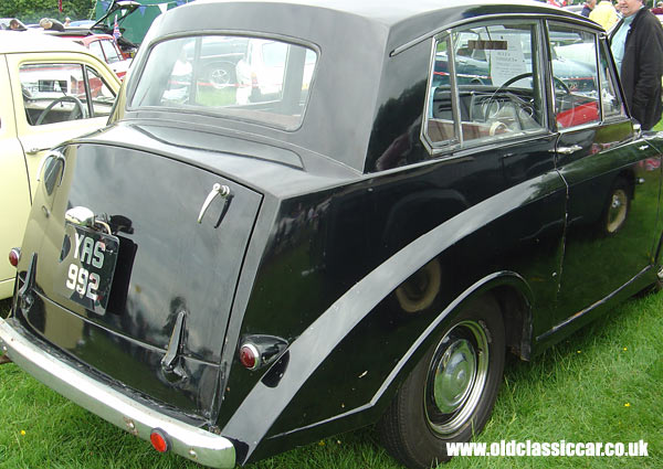 Triumph Mayflower that I saw at Tatton in June 05.