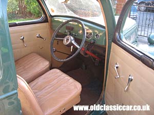 Driver's seat and dashboard
