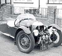 Three-wheel Morgan from 1936