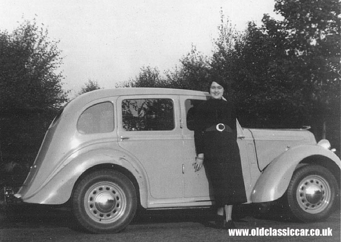 A Hillman Minx from 1936