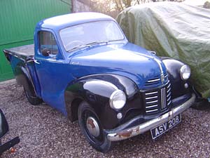front view A40 pick up