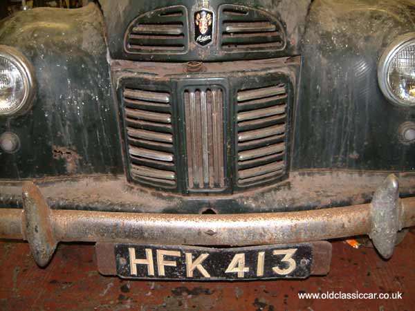 Austin A40 Pickup - grille and front end