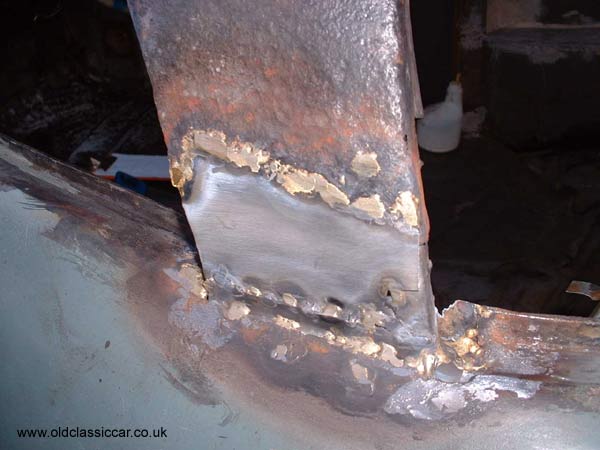 A combination of welding and brazing soon had things strengthened up again