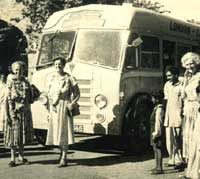 The Indiaman AEC bus service