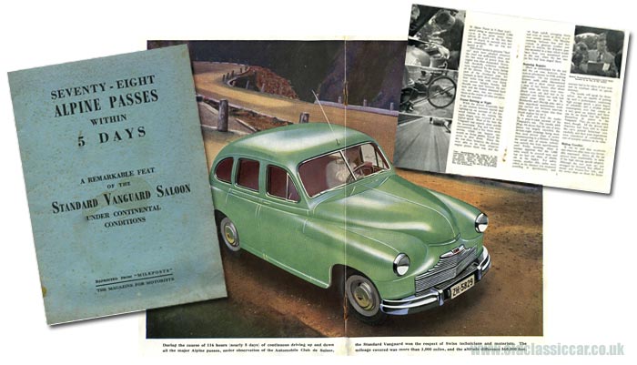 Testing the Vanguard in the Swiss Alps