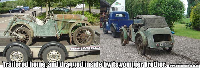 The Ulster based Austin special arrives home safely