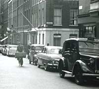Austin Landaulette Taxi from 1939 in London