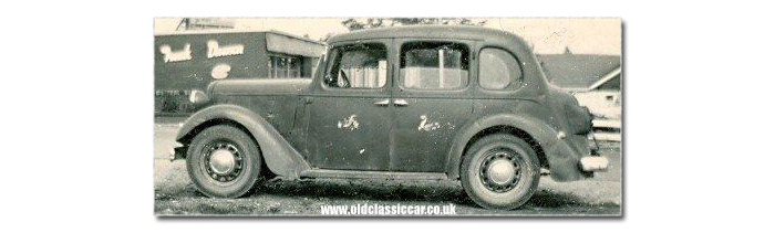 Classic Austin car from 1936