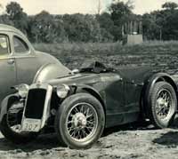 An Austin 7 Special car