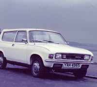 Austin Allegro estate in white