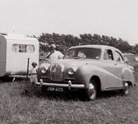 A 1952 Austin Somerset