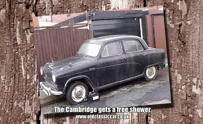 The barn-find condition Austin car