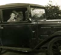 A wide-door Austin 7 car