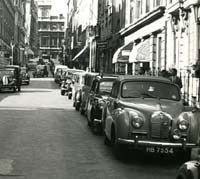 A40 Somerset convertible in London, September 1954