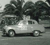 An A40 Somerset being used in a driving test