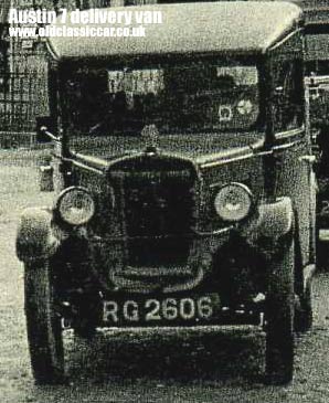 1930s Austin Seven van