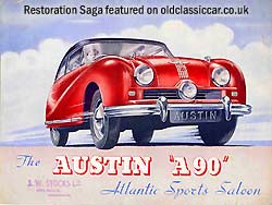 Austin A90 brochure