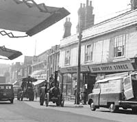 Two Bedford vans